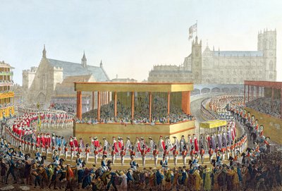 Coronation Procession of George IV by George the Elder Scharf